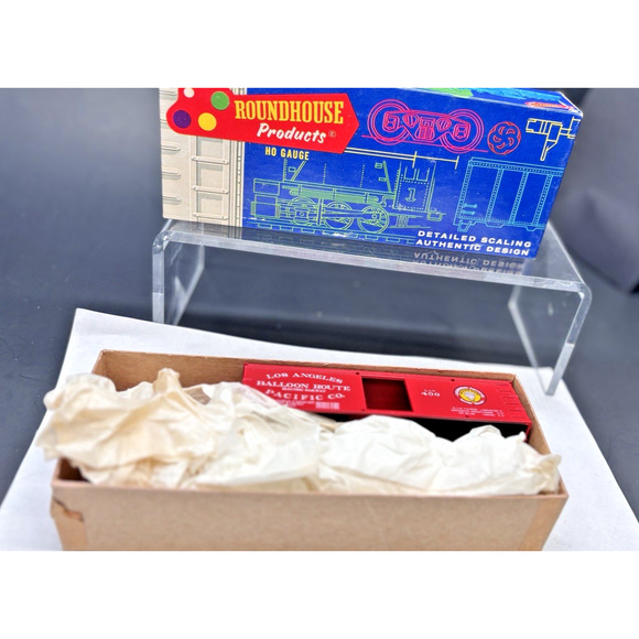 Roundhouse HO 36 Train Box Car Los Angeles Pacific BALLOON Route Original Box - Picture 1 of 16